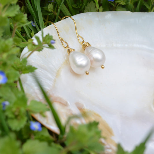 Pearl Drop Earrings