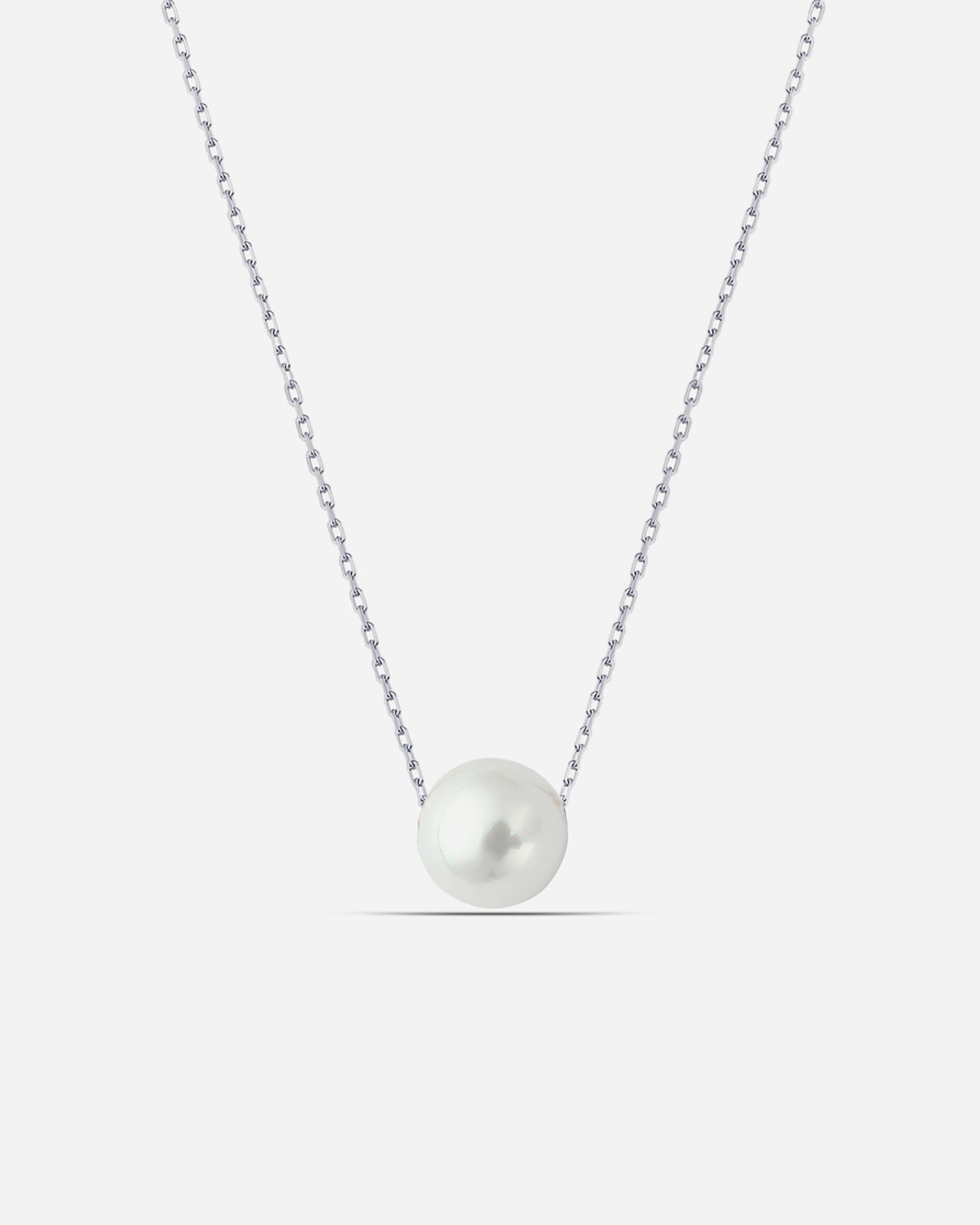 Classic Baroque Single Pearl Necklace