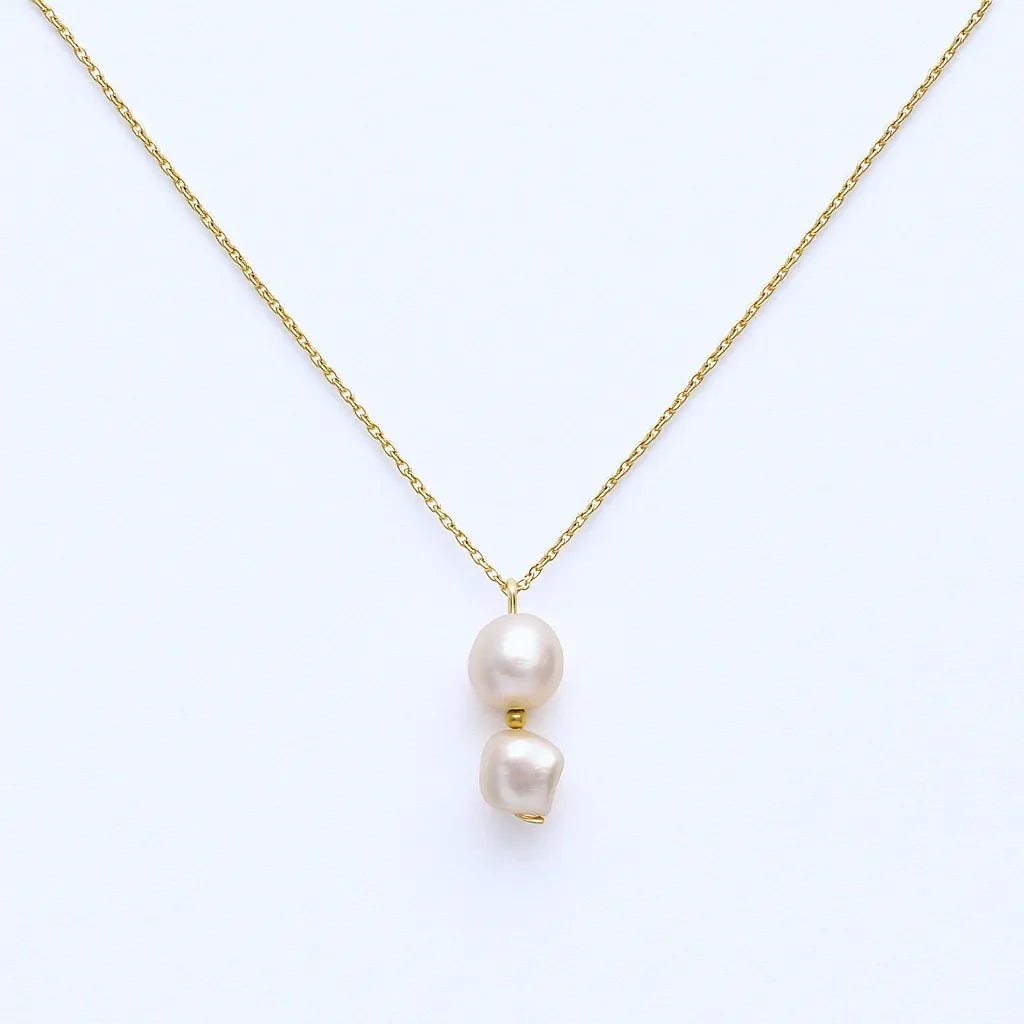 Perla Royale Double Pearl Necklace