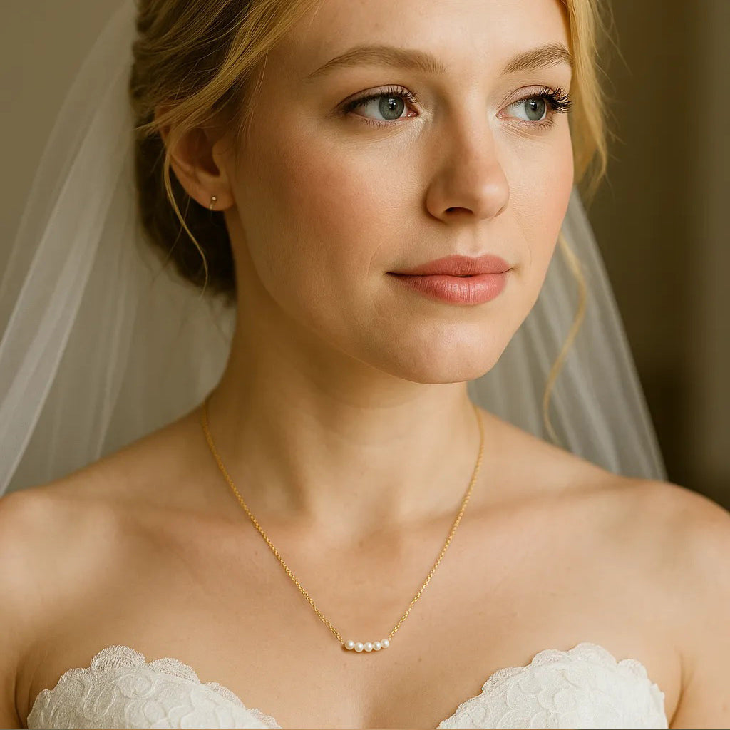 Vent Saphir Tiny Baroque Pearl Necklace