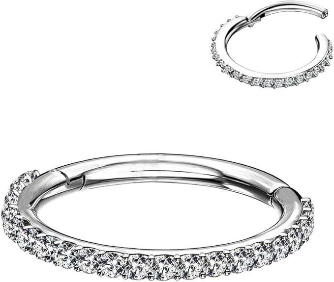 Crystal Clicker Classic Helix Piercing