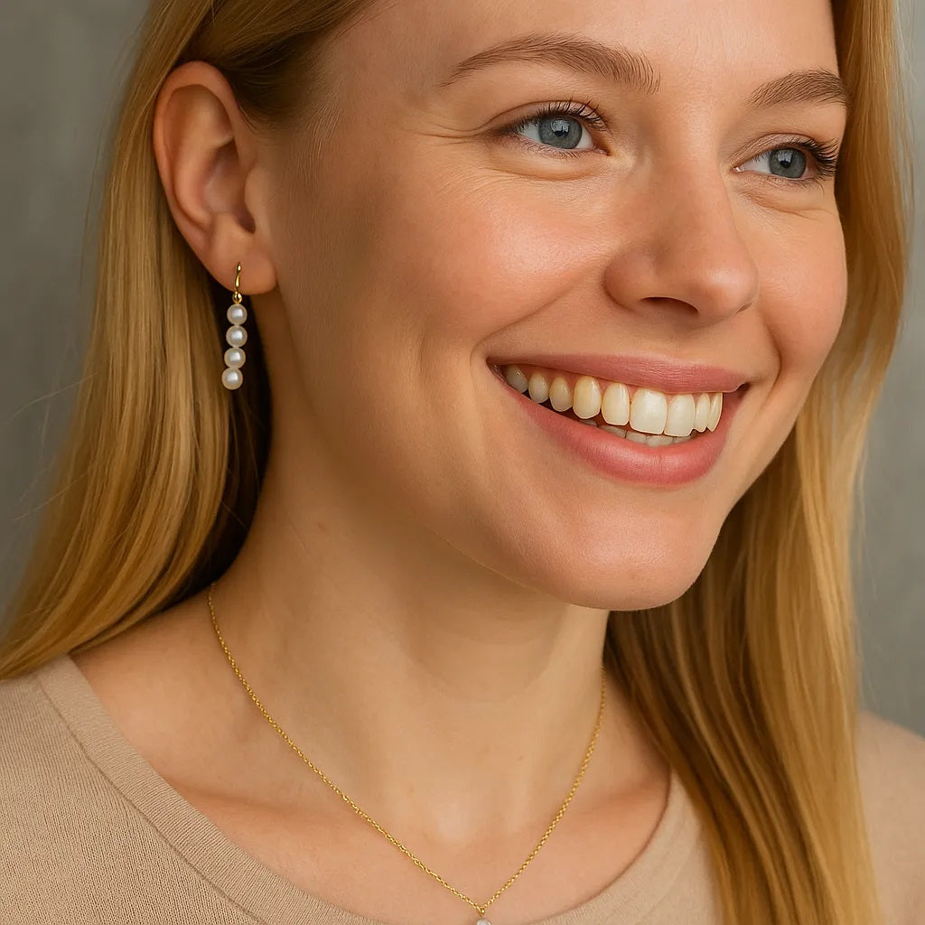 Vent Saphir Stud Earrings