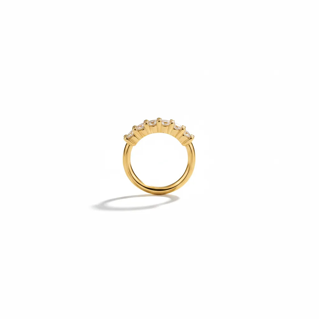 Crystal Nose Ring Ears and Nose Piercing