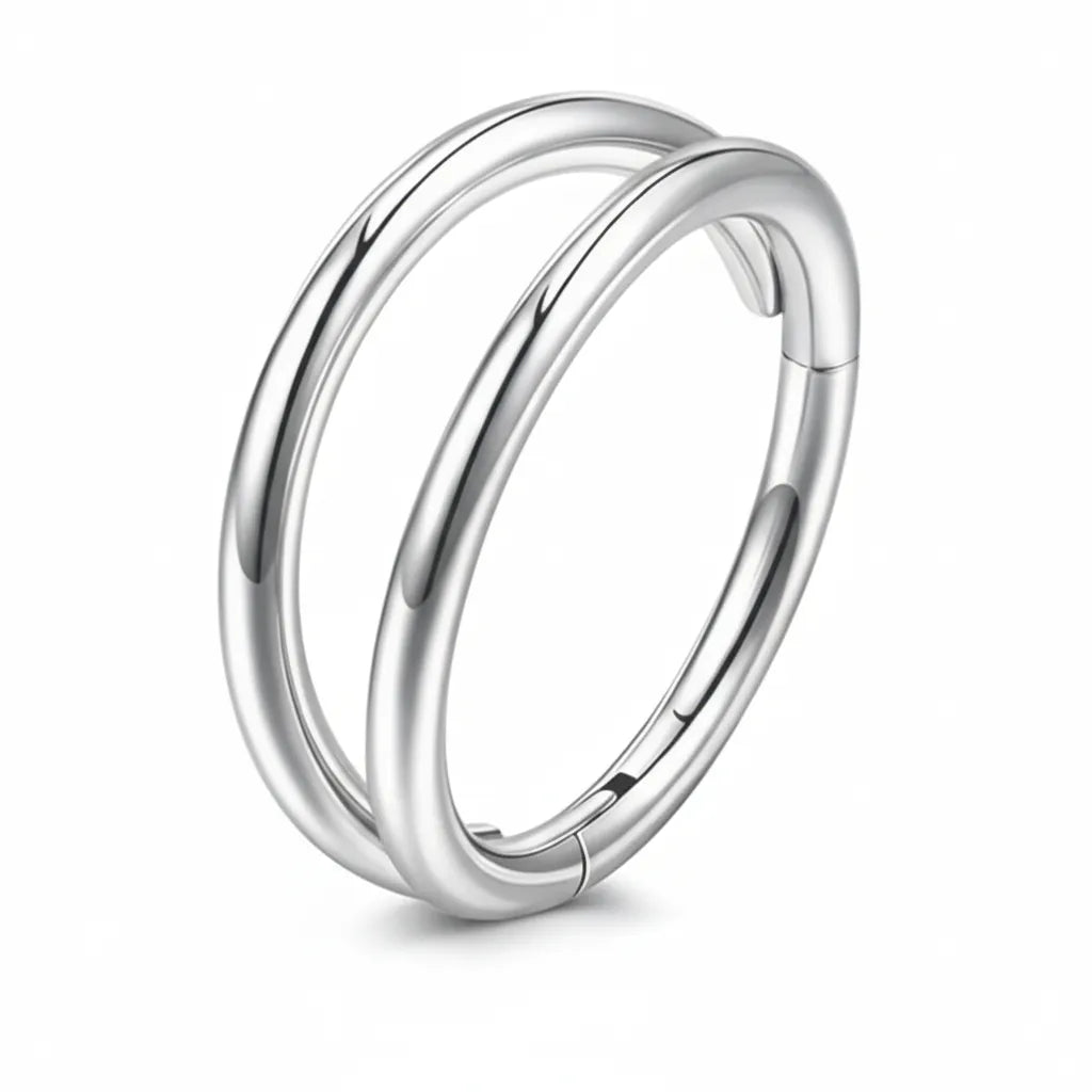 Classic Double Helix Piercing and Clicker