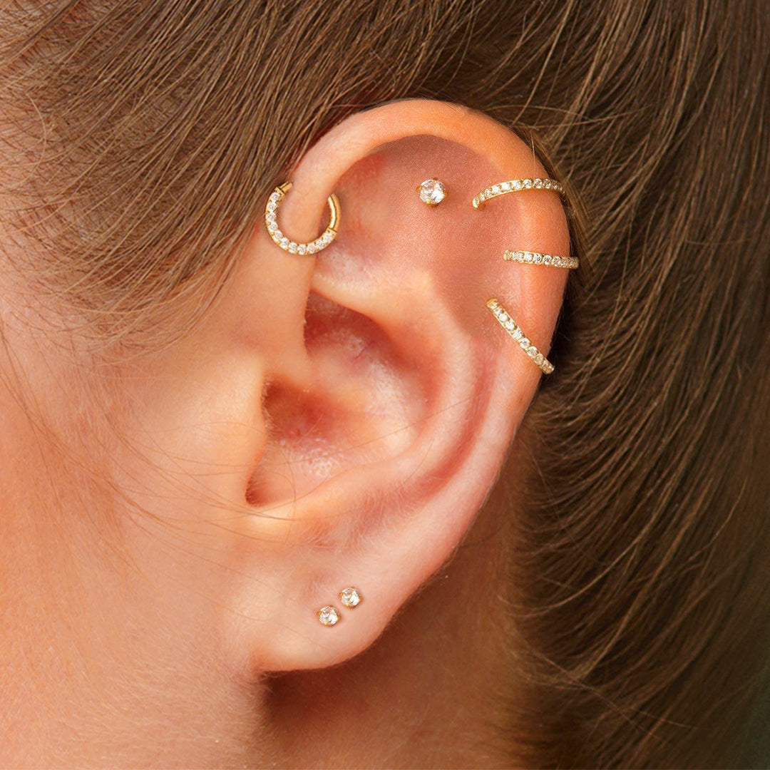 Classic Labret Stud Piercing 2 Piece