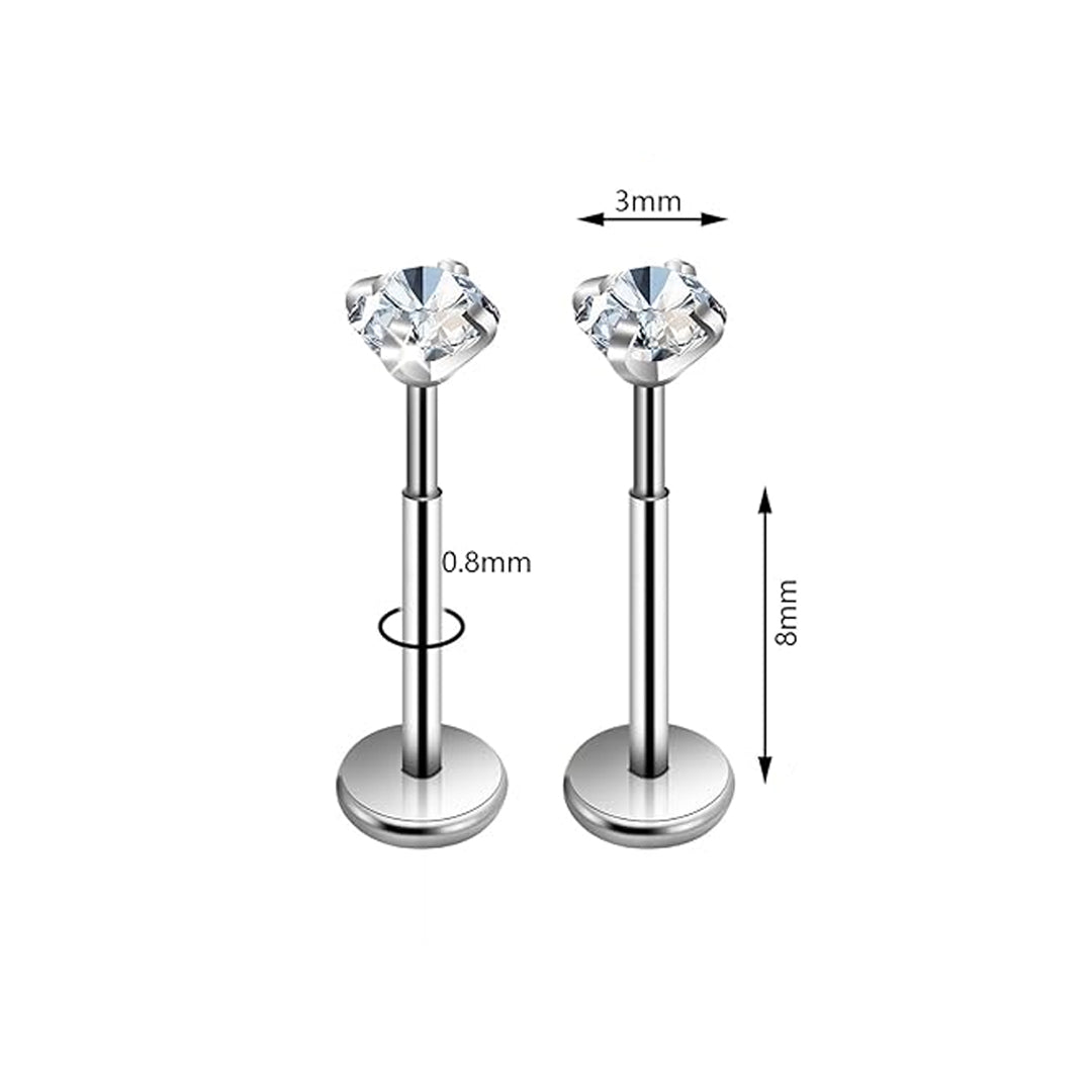 Classic Labret Stud Piercing 2 Piece