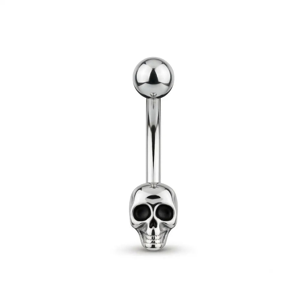 Crystal Skull Belly Bar