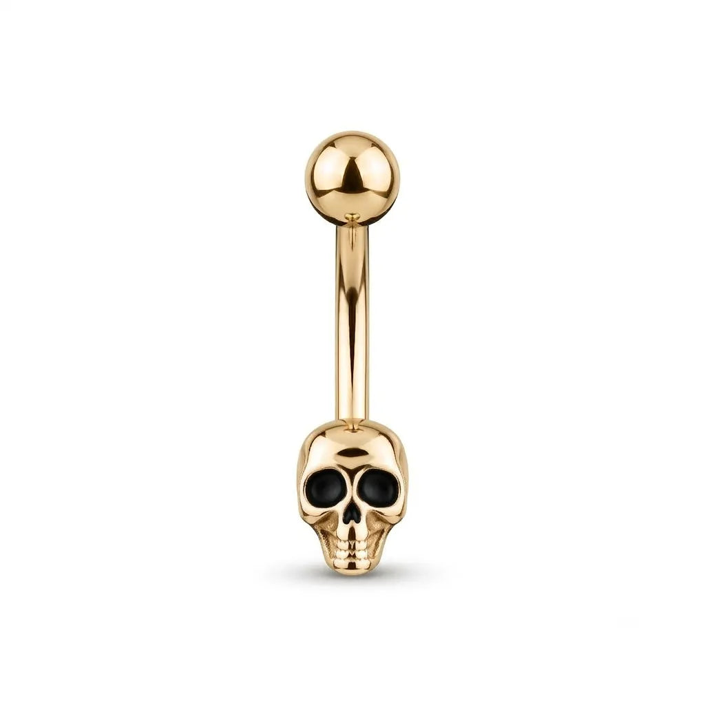 Crystal Skull Belly Bar
