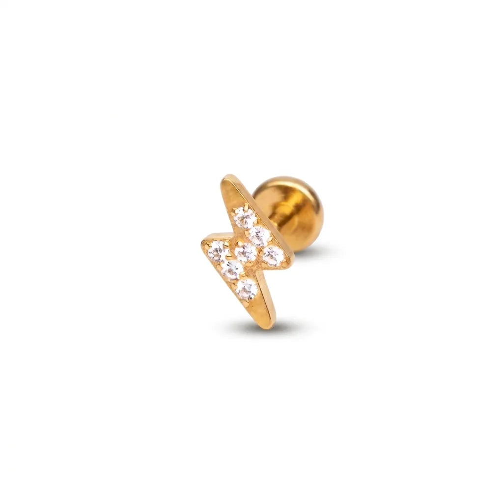 Titanium Crystal Lightning Strike Piercing