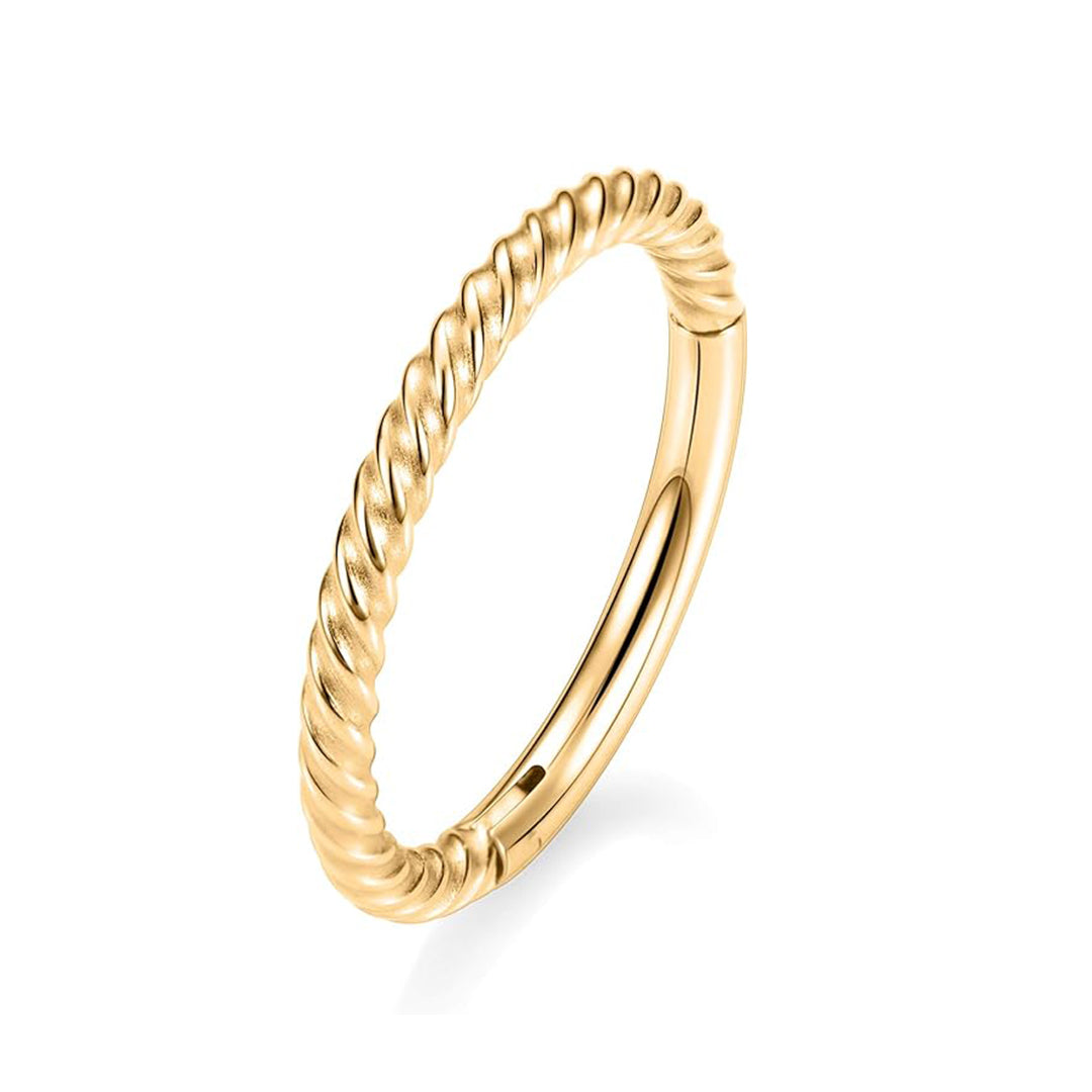 Twisted Clicker Tragus Piercing Hoop Earring