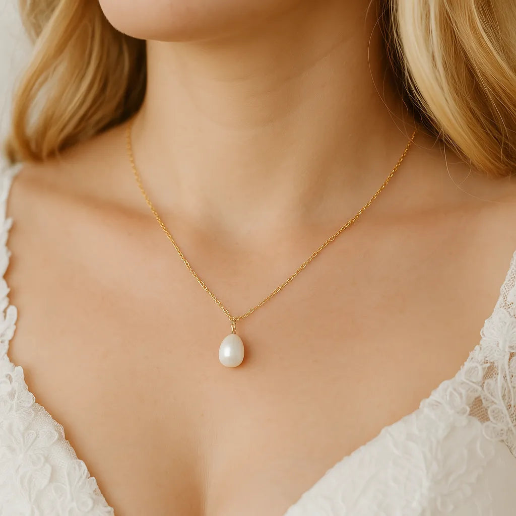 Voile d’Or Single Classic Pearl Necklace