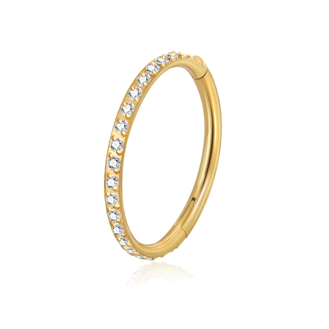 Crystal Clicker Classic Helix Piercing