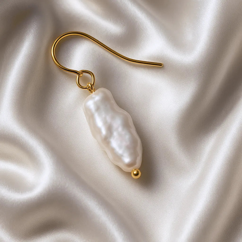 Perla Céleste Pendant Baroque Pearl Drop Earring
