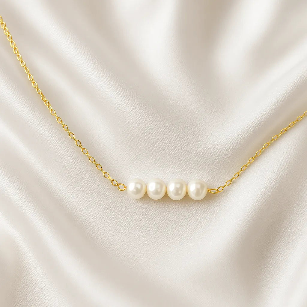 Vent Saphir Tiny Baroque Pearl Necklace