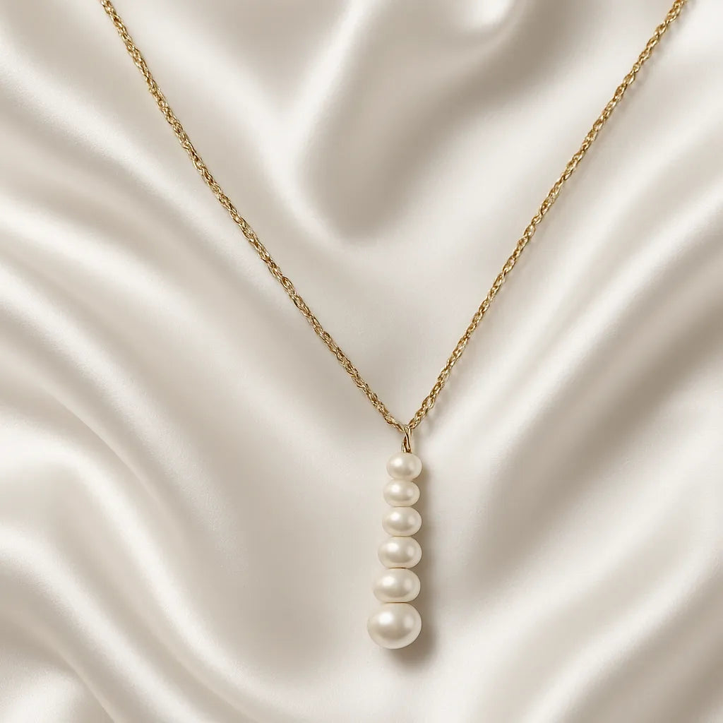 Small & Middle Baroque Pearl Choker Necklace