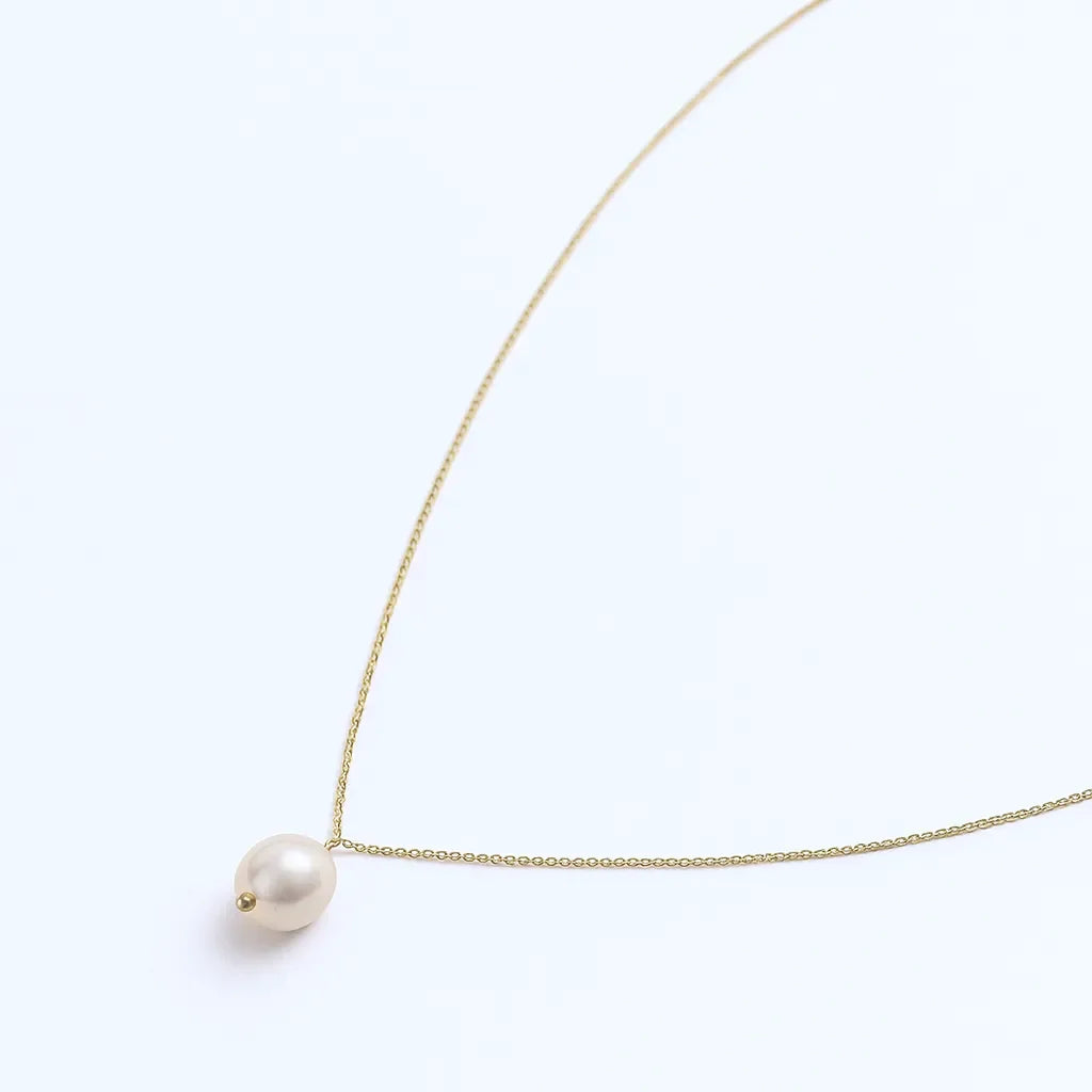 Voile d’Or Single Classic Pearl Necklace