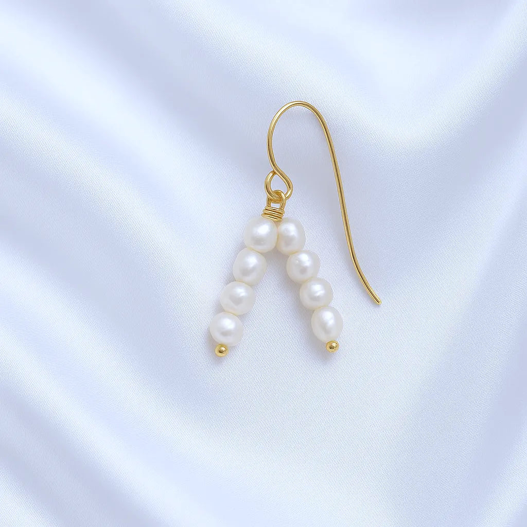 Voile d’Or Hook Drop Earrings