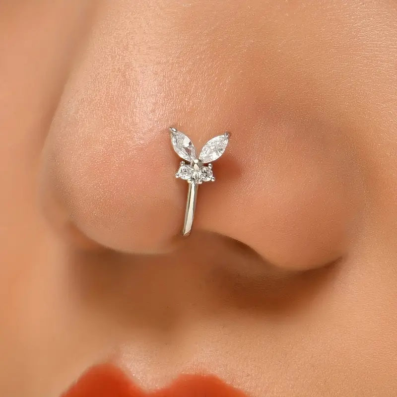 Fake Nose Ring for Women Nose Cuffs Non Piercing Jewellery