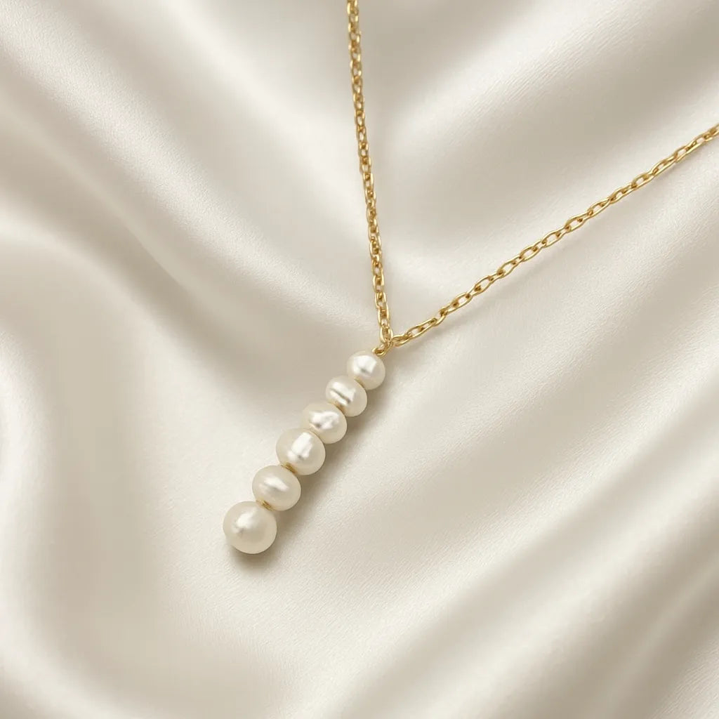 Small & Middle Baroque Pearl Choker Necklace