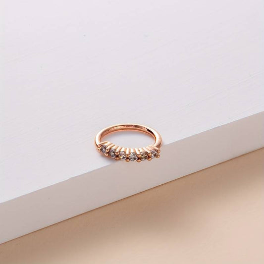 Diamond Nose Ring Ears and Nose Piercing Rose Gold