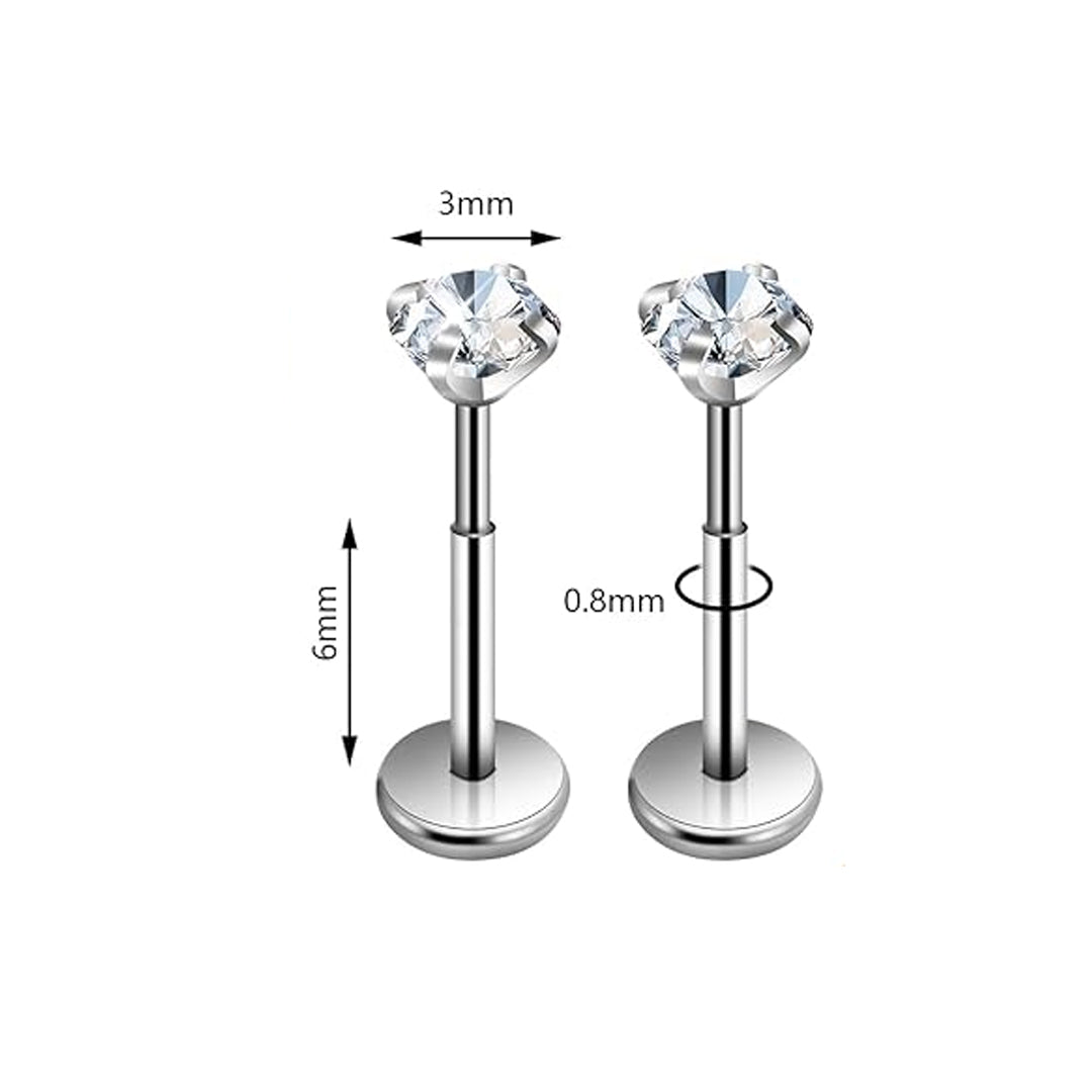 Classic Labret Stud Piercing 2 Piece