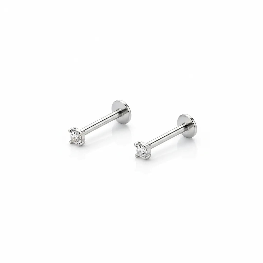 Classic Labret Stud Piercing 2 Piece