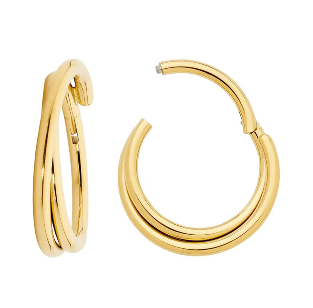 Classic Twist Nose Ring & Piercing