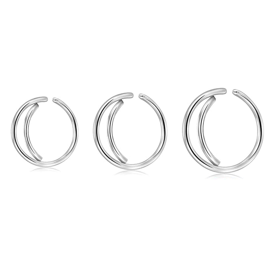 Moon Nose Ring Hoops Ears and Nose Piercing