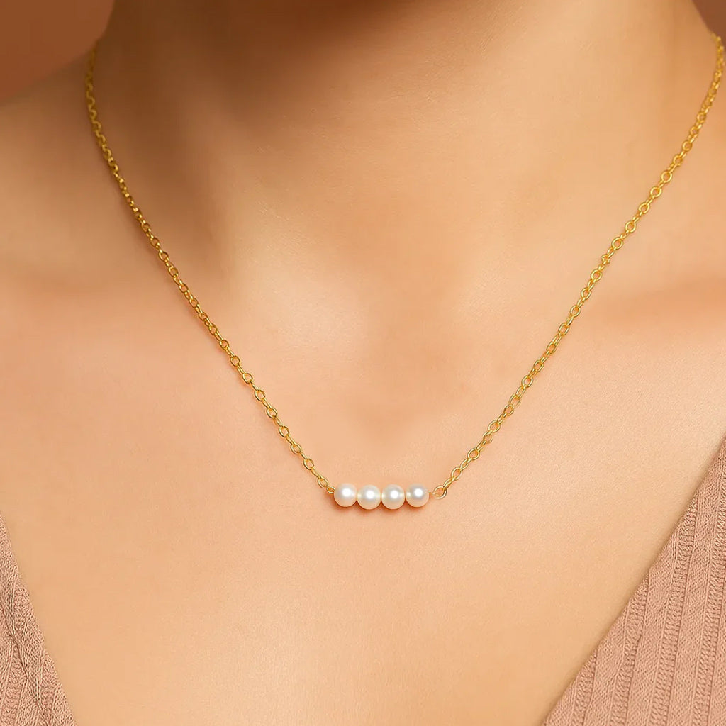 Vent Saphir Tiny Baroque Pearl Necklace